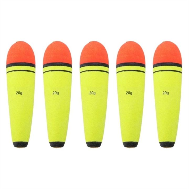 Portable Fishing Tools Fishing Tackle EVA Crappie Catfish Oval Fishing Floats Foam Float Slip Bobbers Fishing Bobbers