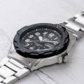 Original Casio - MRW-200HD-1BVDF - Stainless Steel Watch for Men - Black & Silver. 