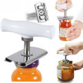 Stainless Steel Can Opener Kitchen Bottle Tin Jar Adjustable Manual Easy Tool. 