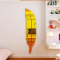 Acrylic Leaf For Home Decor Living Bedroom Furniture & Décor  Wall Art for Home Decoration, Room Decoration Items And Offices And For Gifts Piece Item. 