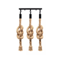 3in1 Rope Hanging Hanging 1 meter length | E27 Holder | Ceiling Hanging | Pendant Lights | Hanging Lights For Offices , TV Lounge , Bed Room , Kitchen , Hotels , Home. (Bulb not Included).. 