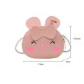 1 x Animal Shape Kids Messenger Bag Cartoon Animal Shape Children's Shoulder Bag Messenger Bag Kids Girls Boys Animal Bag Crossbody Design Purse Handbags Bags PU Leather Cute Rabbit Bear Mouse Tiger Accessories Bag Gift. 