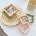 1Pc Jewelry Storage Box Colorful PE Film Suspension Display Box Ring/Necklace/Bracelet/Earring Jewelry Box. 