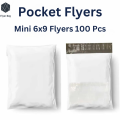 RAZI 100 pcs Ecommerce Shipping Courier Flyer Bag with Pocket Diffrent sizes Tear Resistant Water Proof Durable Strong Self Seal Adhesive Strip Highly Reliable Economical Packaging Materialt. 