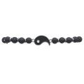 Couple Bracelets Exquisite Fine Workmanship Chinese Style Tai Chi Adjustable Unisex Bracelets for Dating. 