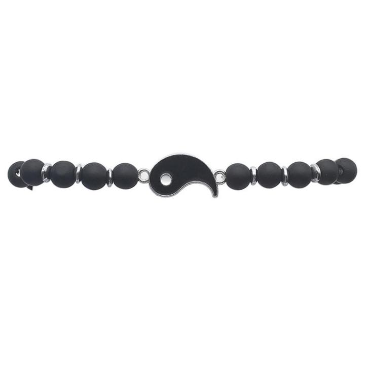 Couple Bracelets Exquisite Fine Workmanship Chinese Style Tai Chi Adjustable Unisex Bracelets for Dating