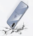 For iPhone Xs / iPhone X Back Cover + Wrist Strap Fashion Shiny Maple leaf Plating Square Bumper Phone Case Soft TPU Silicone Shockproof Protective Cover. 