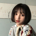 Women's Short Straight Wig Fashion Bob Hair Extensions for Masquerade Carnival. 