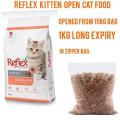 Reflex kitten food. 