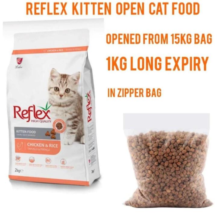 Reflex kitten food