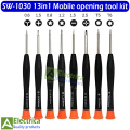 SW-1030 13 in 1 Mobile Phone Repair Screwdriver Set For Iphone Huawei Samsung Disassembly Opening Tools by electrica. 