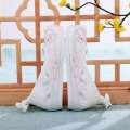 Yuying 2023 New Style Paired with Hanfu Female Embroidered Elevated Bow Shoes Upright Headed Ancient Student Shoes. 