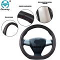 Car Steering Wheel Cover PU Leather for Toyota Wish Auto Accessories interior Fast Shipping(Black). 