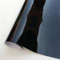 30x120cm Gloss Black Vinyl Wrap Film Sticker Glossy Black Self Adhesive Vinyl Console Computer Laptop mobile desktop car  Sticker. 