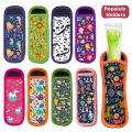 Icy Pole Holder Popsicle Cover Ice Cream Stick Covers Cartoon Pattern Anti Melting Non Freezing Hand Ice Stick Protective Cover. 