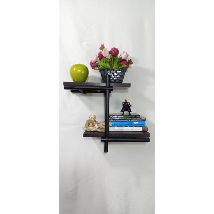WALL HANGING SHELF,FANCY DECORATIVE SHELVE BLACK WITH MAROON | Daraz.pk