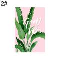 Nordic Tropical Green Leaves Canvas Painting Poster Wall Art Picture Room Decor. 