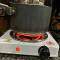 Portable Single Burner Hot Plate Electric Stove - 1000W. 