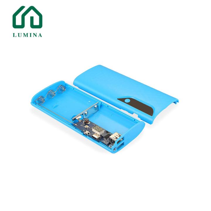 Lumina Phone Power Bank Type-C/Micro Interface 5-section 18650 Battery Mobile Charging Case