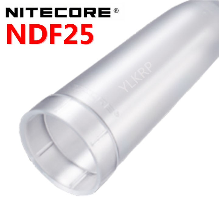 NITECORE NDF25 NDF32 NDF34 NDF40 Translucent White Diffuser Cone Traffic Wand Tip Lanterna Lamp Flashlight Accessories
