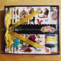 Eno Greeting 8 inch Floral Vintage Scrapbook Photo Album Gift DIY Ribbon Complete Scrapbook Kit For Lover/Kids. 