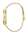 Guess Mens Gold Stainless Steel Case Gold Dial Gold Mesh Stainless Steel Bracelet Watch-GW0538G2. 