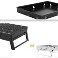 BBQ Grill outdoor Foot Stainless Steel polish Charcoal Barbecue Grill Bar B Q Angethi Angethe Burner Bar B que Grill Hand EID UL ADHA stand pan Tandoori Seekh Kabab Handle Grill Liner Coal بار بی کیو گرل Bar BQ Grill. 