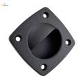 2X Flush Mount Pull Handle Sliding Door Cabinet Pull Boat Hatch Door Handle. 