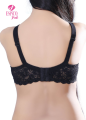 Black Marvel - Non Padded Wirefree Stretchable Bra With Lacy Cups Best Quality Non-Wired Bras For Girls Ladies Best Non-Wired Bras - Bra for Girls. 