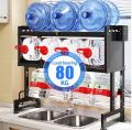 85cm Kitchen Storage Dish Rack With Cabinet. 