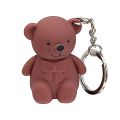 Julystar PACK OF 6 Bear Keychain Style Trendy LIP GLOSS MATTE MAKE UP YOUR LIPS FOR GIRLS & FOR WOMEN MOC153. 
