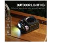 Muzen Wild Mini Portable Bluetooth Speaker, Rugged Outdoor Wireless Waterproof with Flashlight, Crystal Clear Sound, Metal Cool Look, for Adventure, Travel, Home - Green. 
