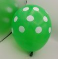 POLKA DOT LATEX BALLOON PARTY DECORATION BALLOONS ( PACK OF 25 BALLOONS ). 