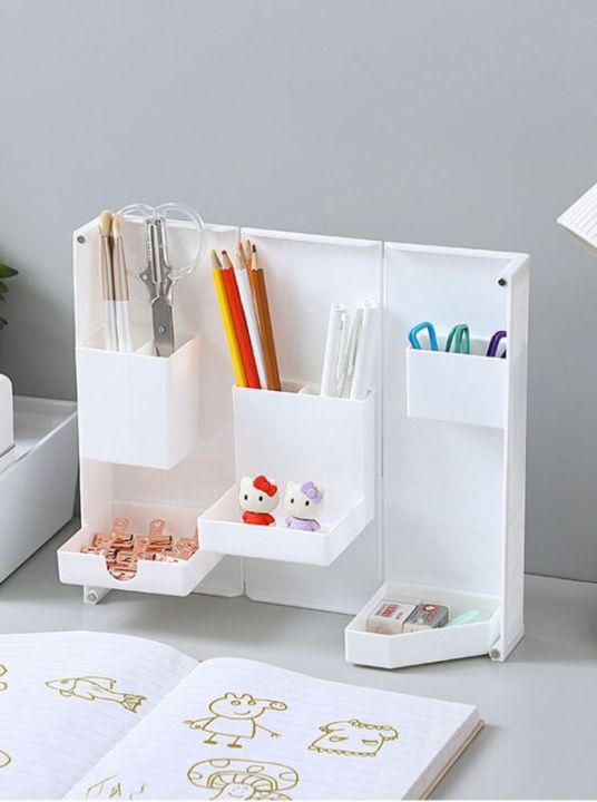 3%20Steps%20Foldable%20Table%20Storage%20Box%20Organizer%20Stationery%20&%20Cosmetics%20Organizer%20Smart%20Folding%20Organizer%20Portable%20Desktop%20Organizer%20KS%20-%20Image%203