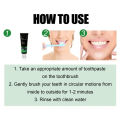 Bamboo Charcoal Deep Teeth Whitening Toothpaste remove yellow tartar Teeth Stains Brighten White Oral Odor fresh breath gum Care. 