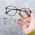 Men/Women Glasses Frame Spectacles Korean Oval Frame Transparent Spec Mata Eyeglasses. 