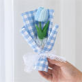Artificial Soap Tulip Flower Bouquet For Valentine'S Day Wedding Proposal Decor Mothers' Day Gift   Flower Birthday Gift Present Gifts. 