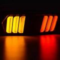 Universal Motorbike Back Light With Indicator DRL Audi Style - Bike Light For 70/100/125cc. 