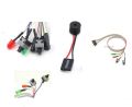 Computer Motherboard ATX Power Reset Switch HDD LED Bundle Cable Bios Beep Code Speaker Universal. 