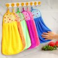 Kitchen Towels -Towels - Hanging Wipe Cloth for Kitchen & Bathroom – Multicolor. 