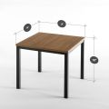 STM Fixed Side Table Coffee Table End Tab Black Living Room Furniture Office Table MULTIPURPOSE TABLE. 