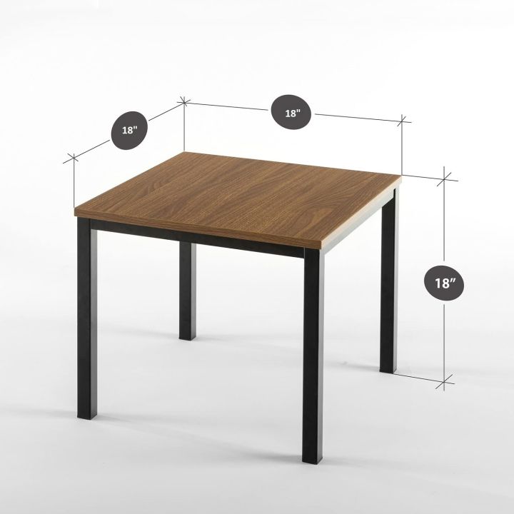 STM Fixed Side Table Coffee Table End Tab Black Living Room Furniture Office Table MULTIPURPOSE TABLE
