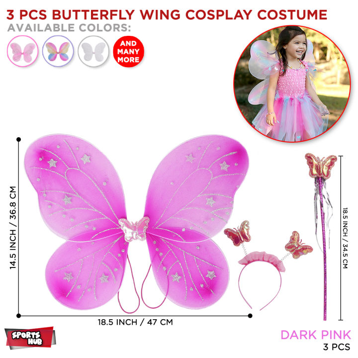 Butterfly%20Fairy%20Wing%20Cosplay%20Costume%20For%20Little%20Girls,%20Butterfly%20Wings%20Costume%20For%20Girl%20Child,%20Fairy%20Butterflies%20Wings%20with%20Magic%20Wand%20&%20For%20Costume%20Party,%20Birthday%20Celebrations%20&%20Theme%20Parties,%20Dress%20Up,%20Pretend,%20Angel%20Wings%20-%20Image%202
