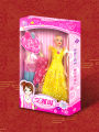 Feile children play house doll house princess castle building block villa small house boy and girl birthday gift doll. 