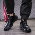 black running  shoes for mens unique and stylish shoes available black colour. 