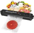 Vacuum Sealer Machine - Automatic Food Sealer for Food Preservation, Suitable for Dry & Moist Food, Portable Sealer with 10 Vacuum Sealer Bags. 