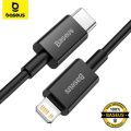Baseus 20W Type C to Lightning Cable - PD Fast Charge Superior Series USB C to iPhone TPE Cable - 1M/2M. 