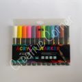 MandG Acrylic Paint Markers | Round body with 2.0 mm fine tip | Waterborne pigment ink | Fade-resistant | Available in12 assorted colors | Available in Pack of 12 pieces |. 