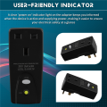 13A RCD Plug Safety RCD Adaptor,with Circuit Breaker Uk Plug. 