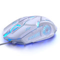 Laptop Gaming 200 DP Mechanical Silent Mouse Line Gaming Mouse G5 Silent with RGB Backlight 6 Keys 3I RGB Electronic Sports Mouse for Computer Pen Players. 